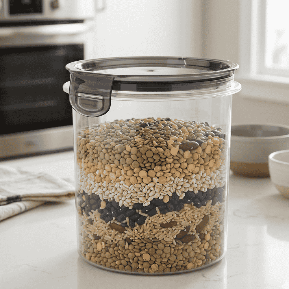 Pote Redondo Hermético 1,2L Plasutil