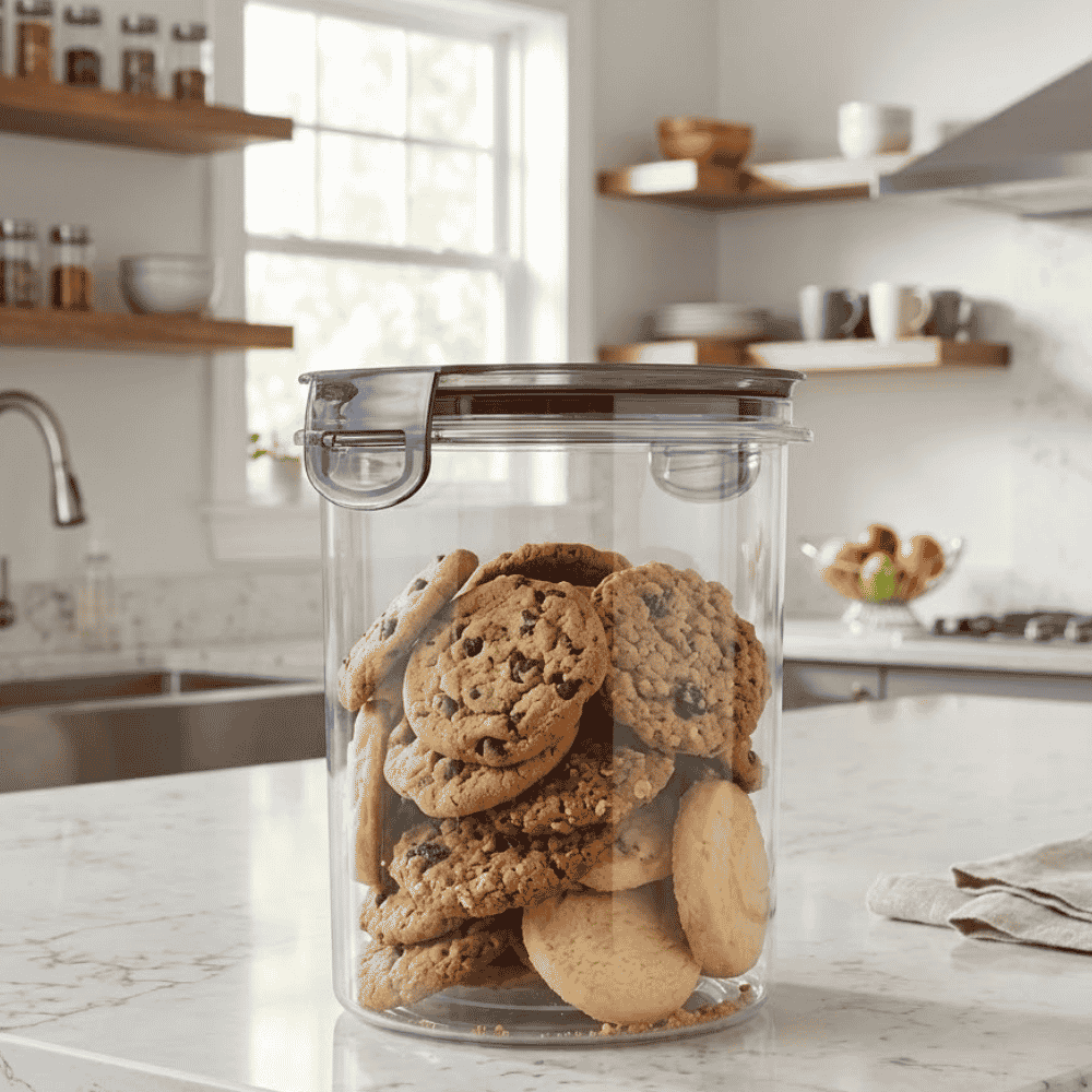 Pote Redondo Hermético 1,2L Plasutil