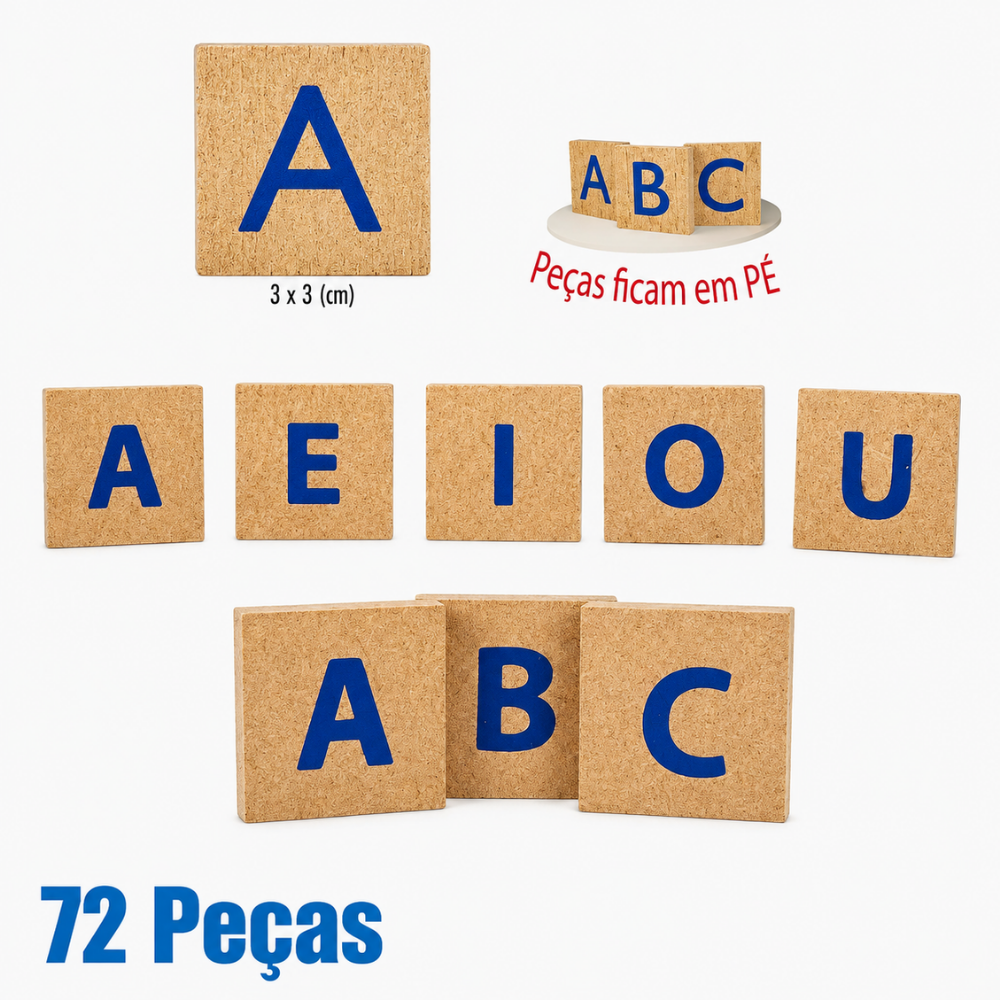 Jogo Brincando de Aprender com Letras e Números Pais & Filhos
