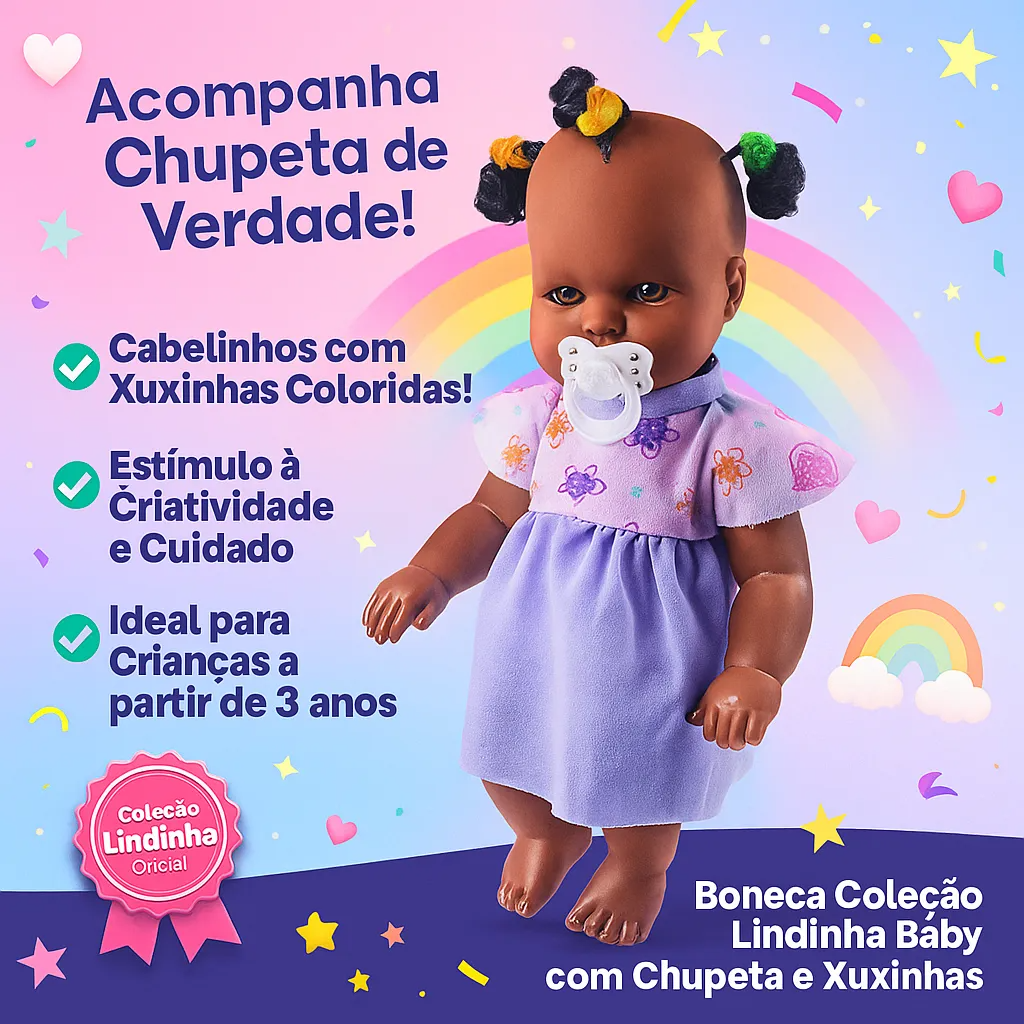 Coleção Lindinhas Negra Milk