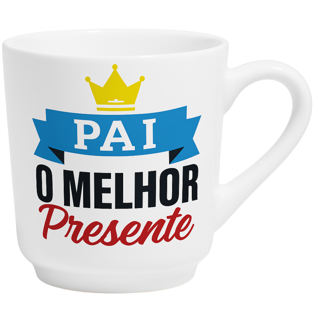 Caneca Lisa Dec Pai 200Ml