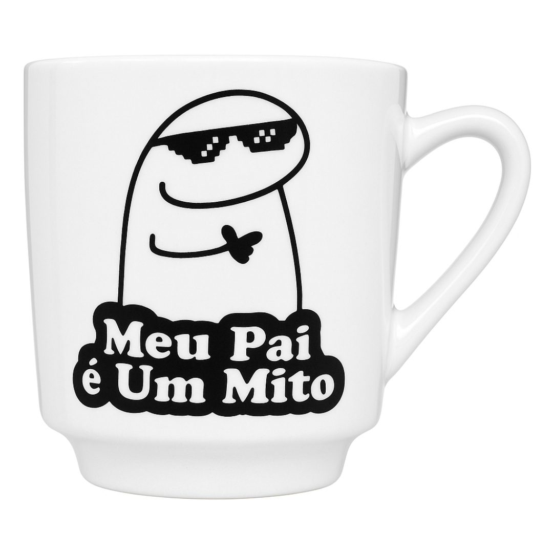 Caneca Lisa Dec Pai 200Ml