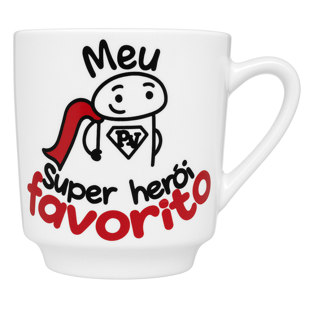 Caneca Lisa Dec Pai 200Ml