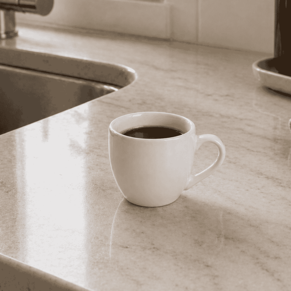 Xícara de Café Lisa Branca 50ml Horacilio