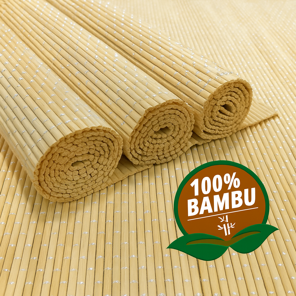 Jogo Americano 30X45Cm Bambu Cores Sortidas