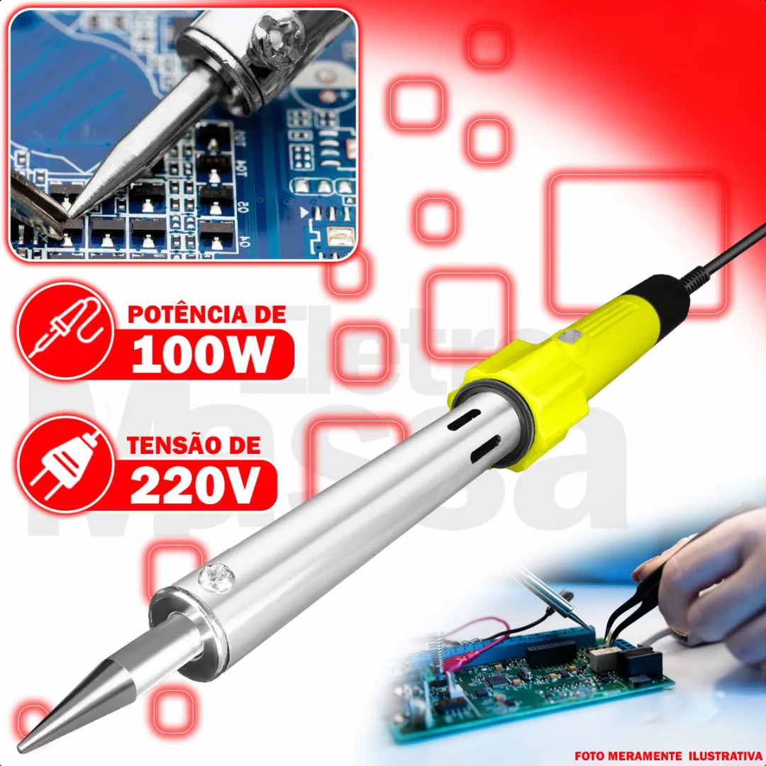 Ferro De Solda 100Wts Startools