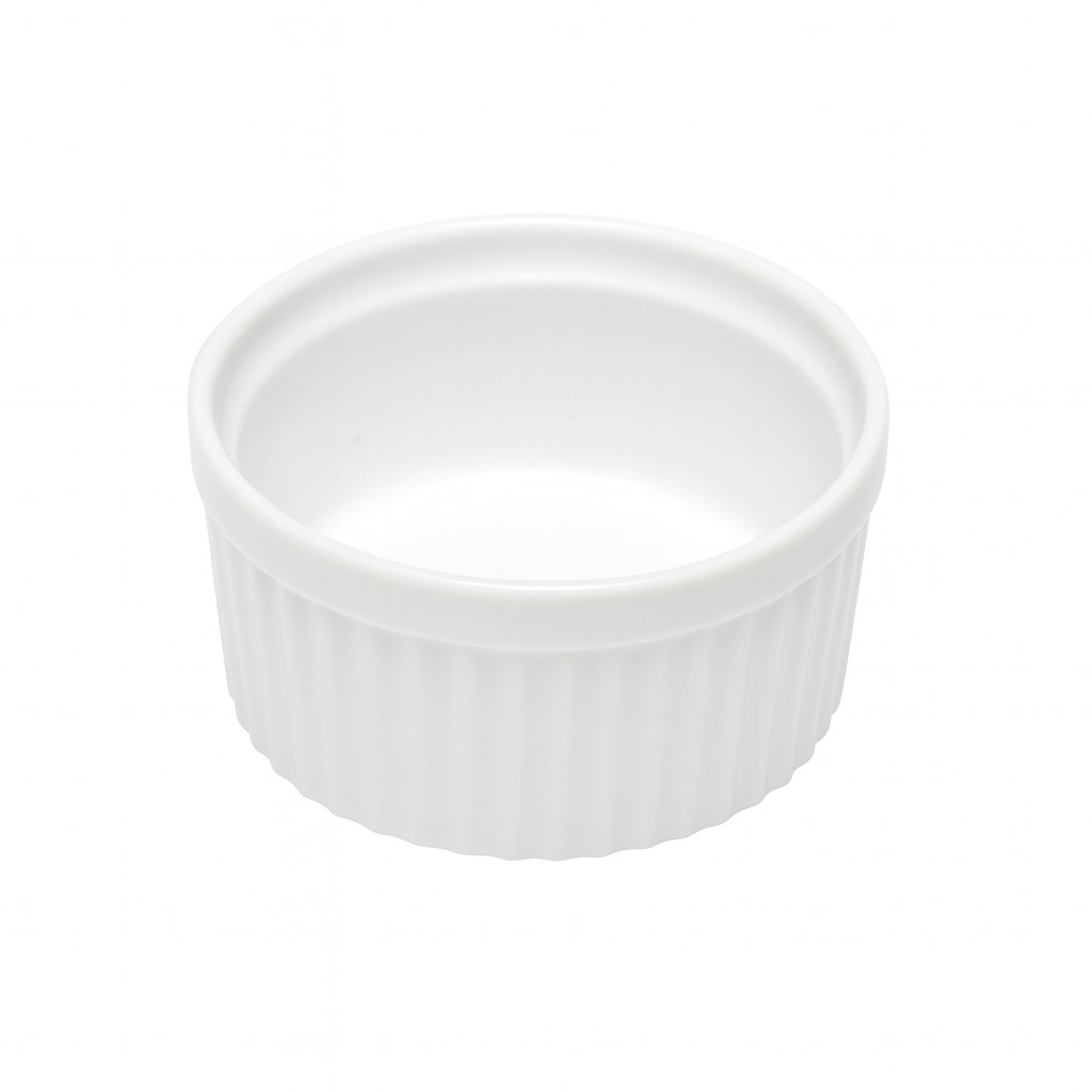 Ramequim De Porcelana Classic G Branca Coliseu