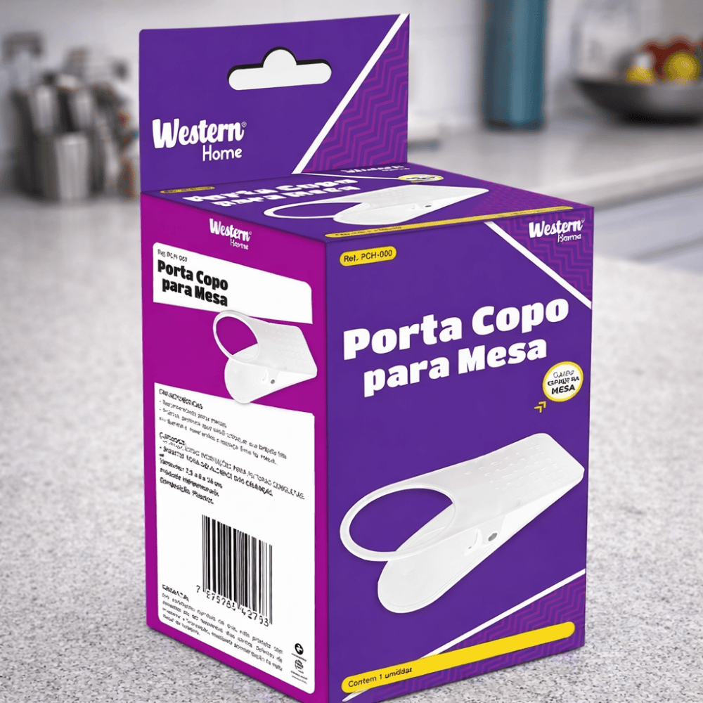 Porta Copos Com Mola Para Mesa Etilux