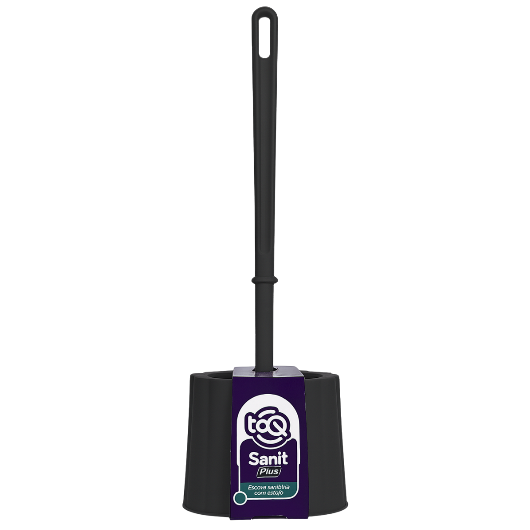 Escova Sanitaria Preta Multilar