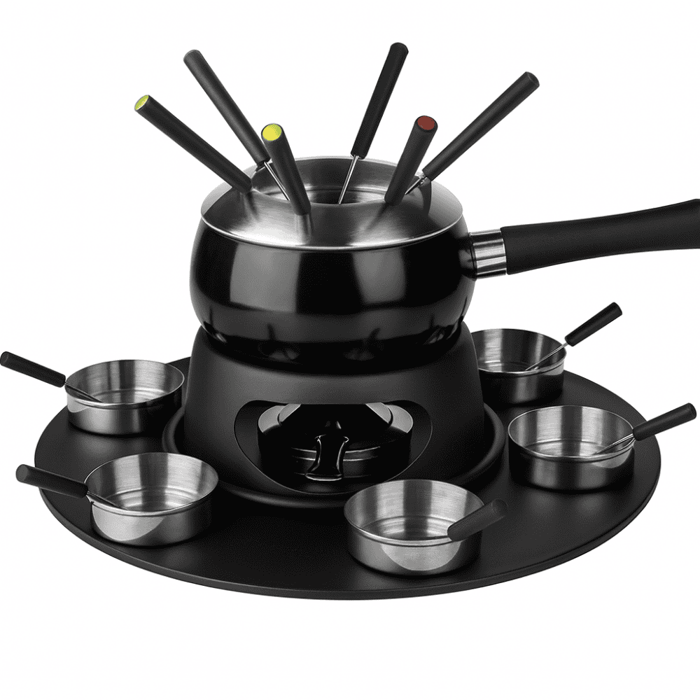 Aparelho De Fondue Carrossel Inox 23 Peças