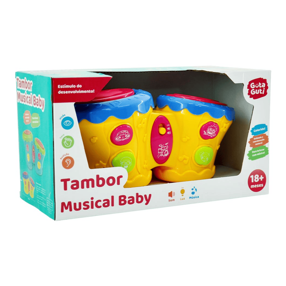 Tambor Musical Baby Dm Brasil