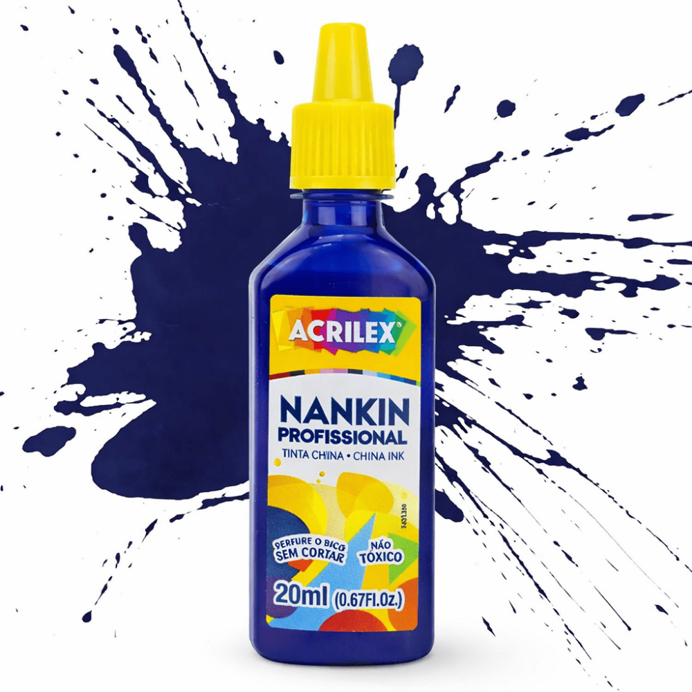 Nanquim 20ml Azul Turquesa Acrilex