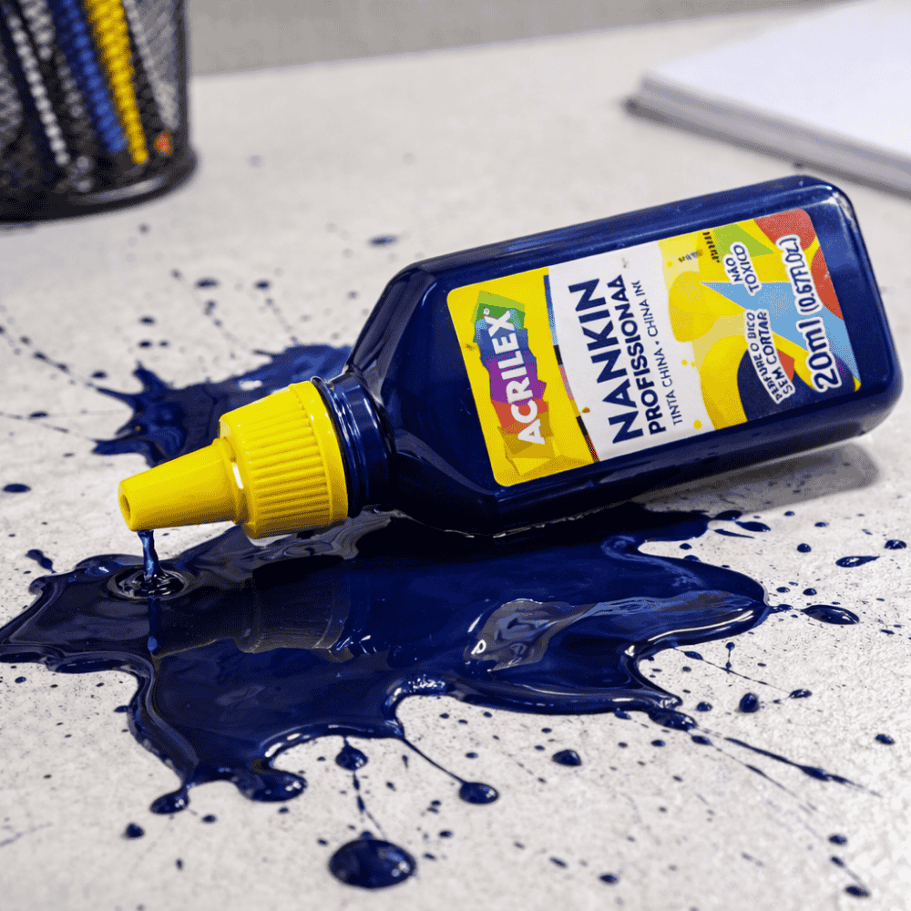 Nanquim 20ml Azul Turquesa Acrilex