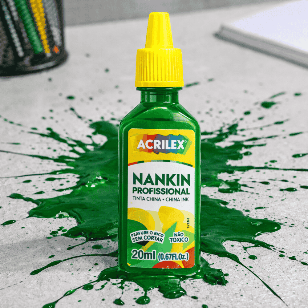 Nanquim 20ml Verde Bandeira Acrilex