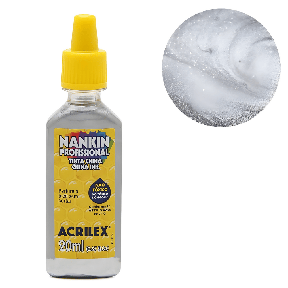 Nankin 20Ml Prata Acrilex