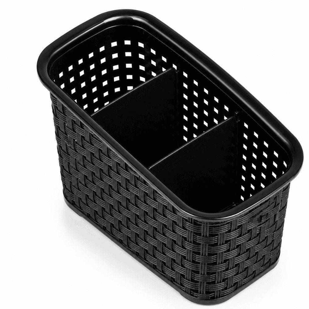 Organizador Multiuso Rattan Preto Nitron