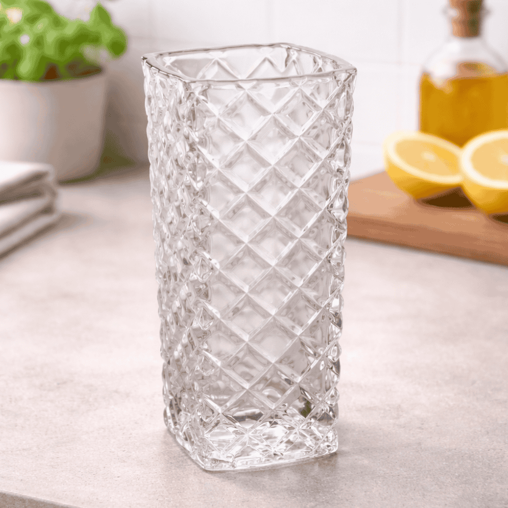 Vaso De Vidro 6X15,5 Coliseu