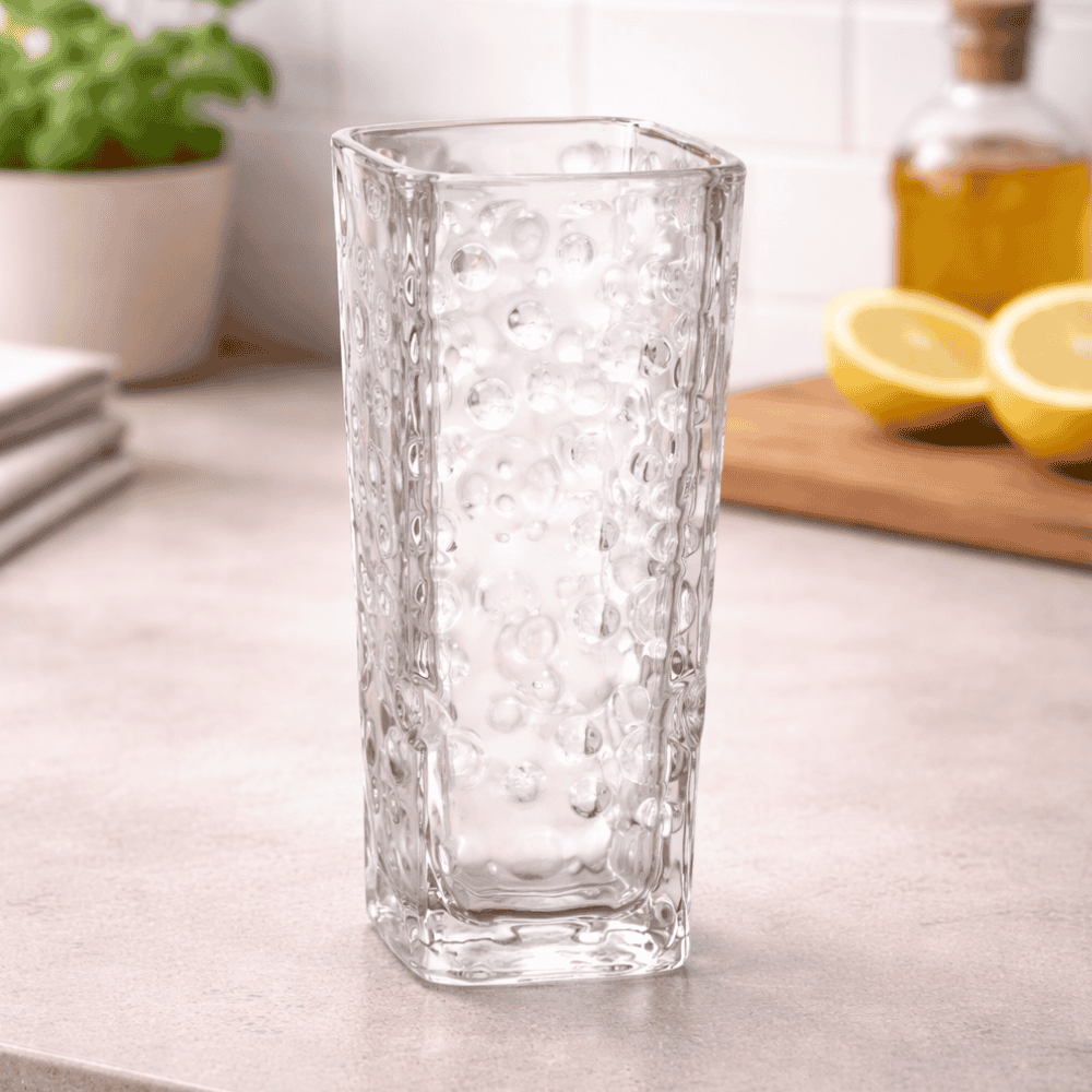 Vaso De Vidro 6X15,5 Coliseu