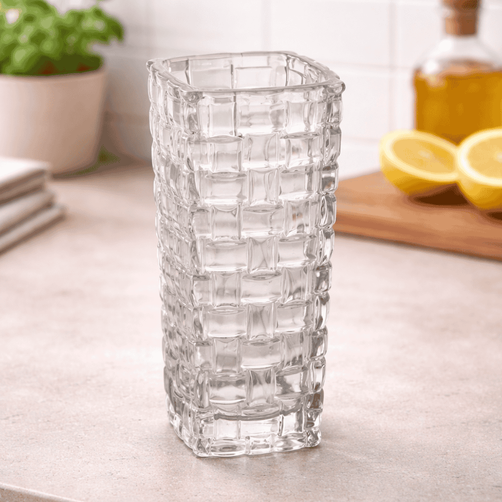 Vaso De Vidro 6X15,5 Coliseu