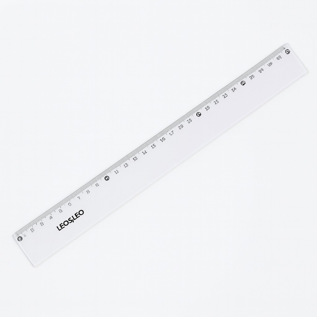 Régua Plástica 30Cm Leo E Leo
