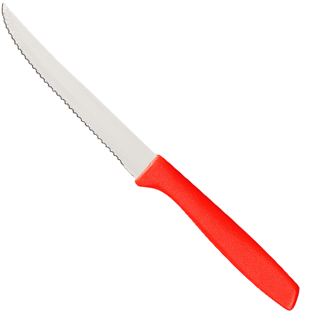Faca De Churrasco Color Vermelho Original Line