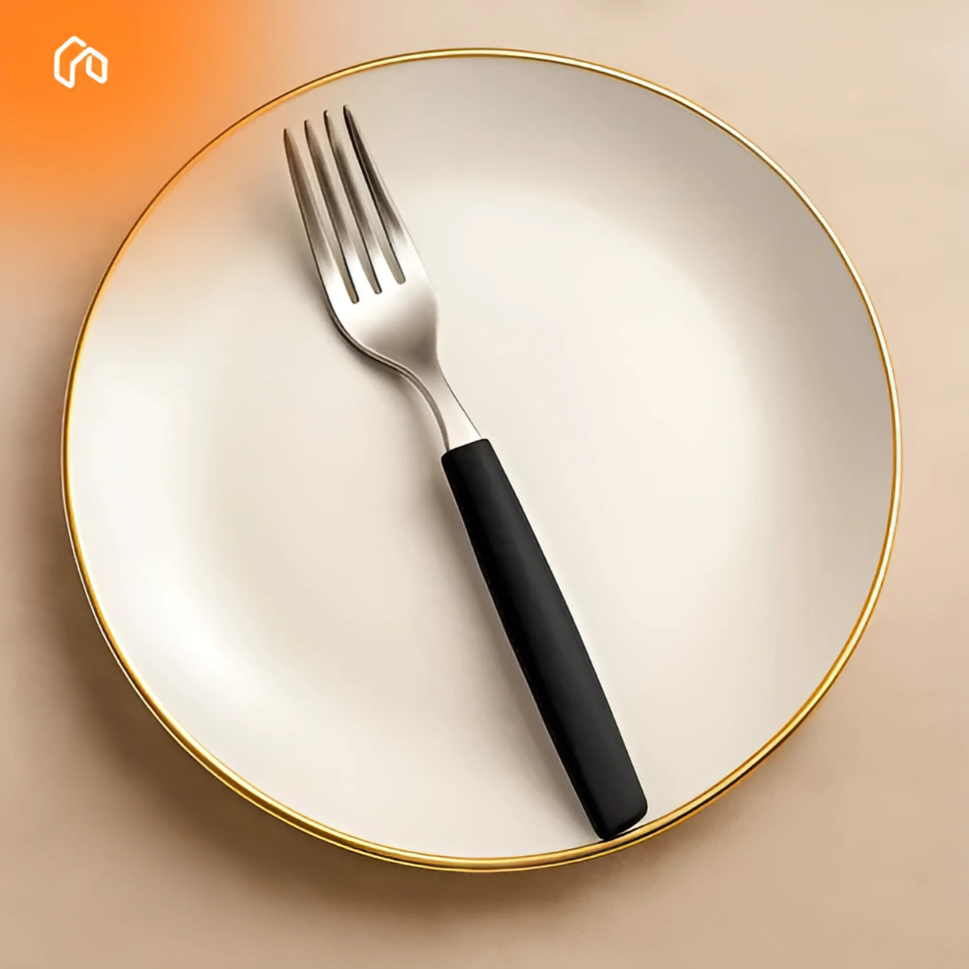 Garfo De Mesa Color Preto Original Line