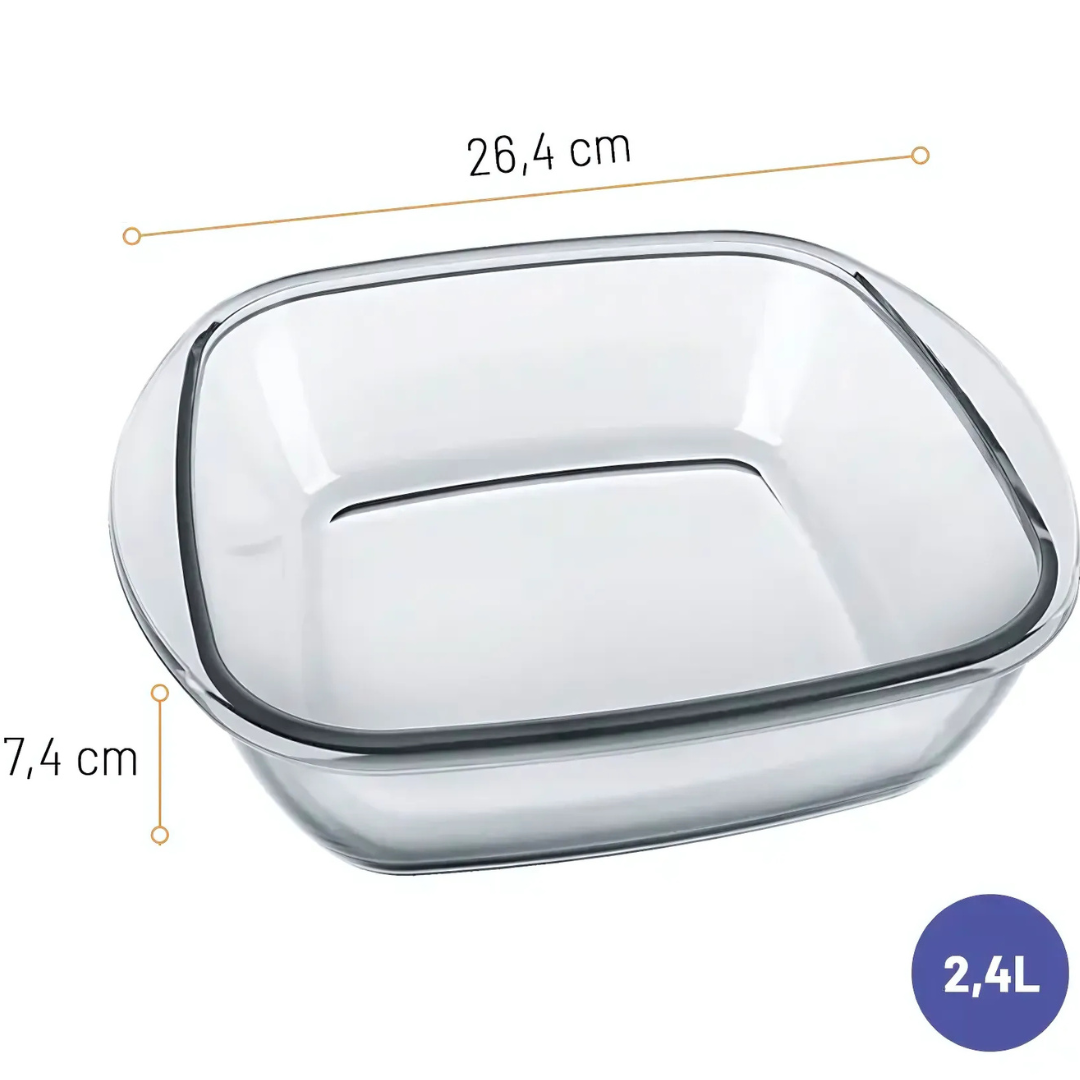 Assadeira Qd 2,4L Sem Tapa Nadir