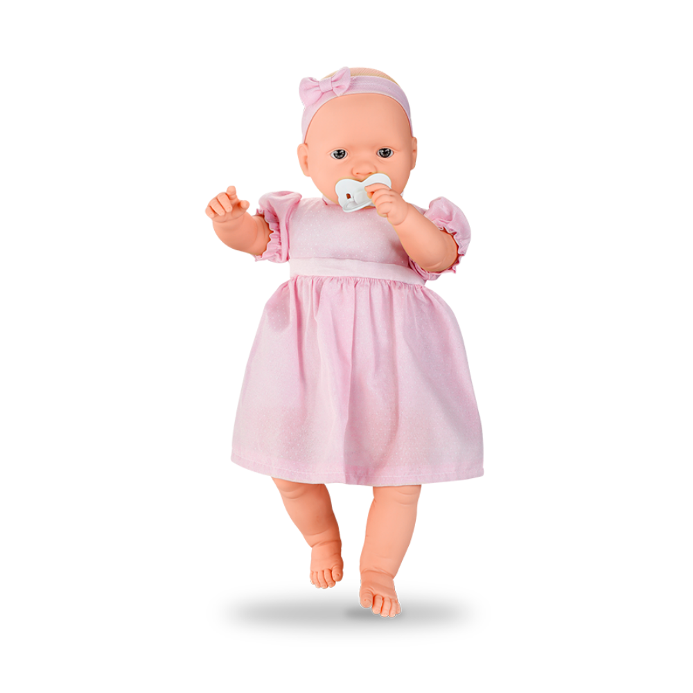 Boneca Baby By com Tiara Roma