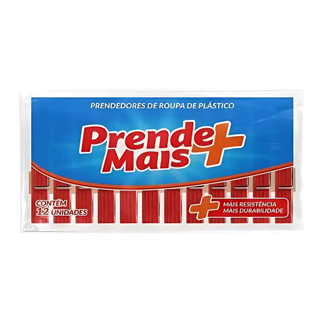 Prendedor De Roupa De Plástico Gigante 50X12 Mais