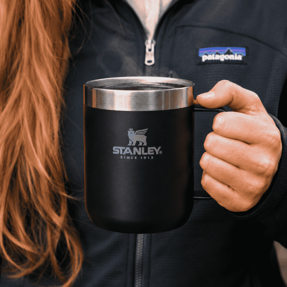 Caneca Térmica Stanley Camp Mug Black 354ml