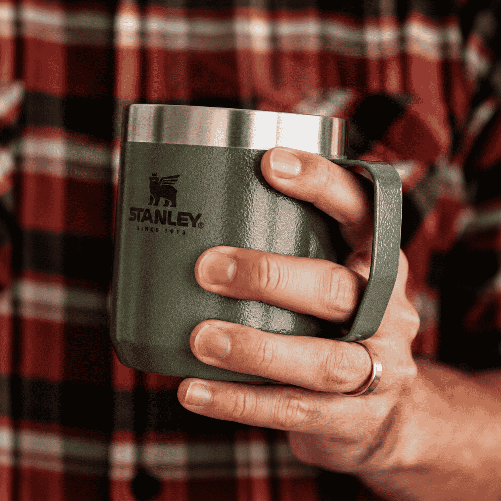 Caneca Térmica Stanley Camp Mug Hammertone Green 354ml