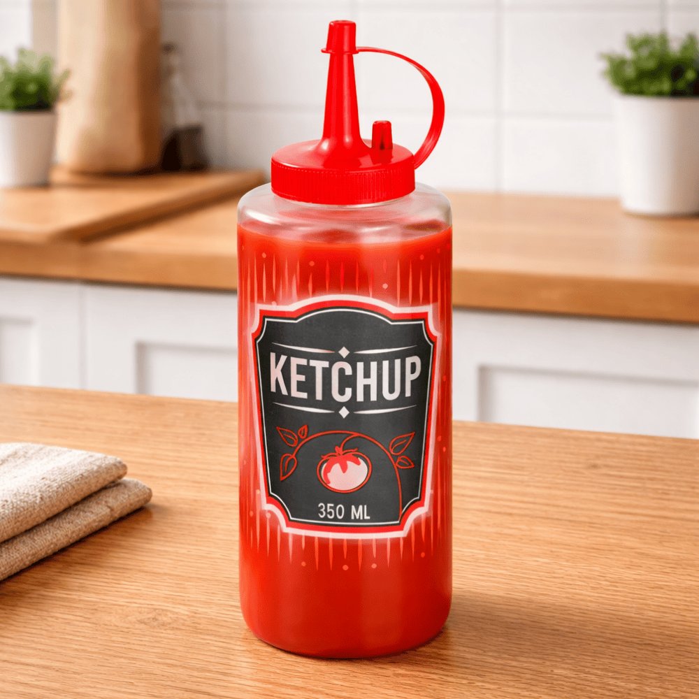 Bisnaga Dosadora Para Ketchup 350Ml Plasduran