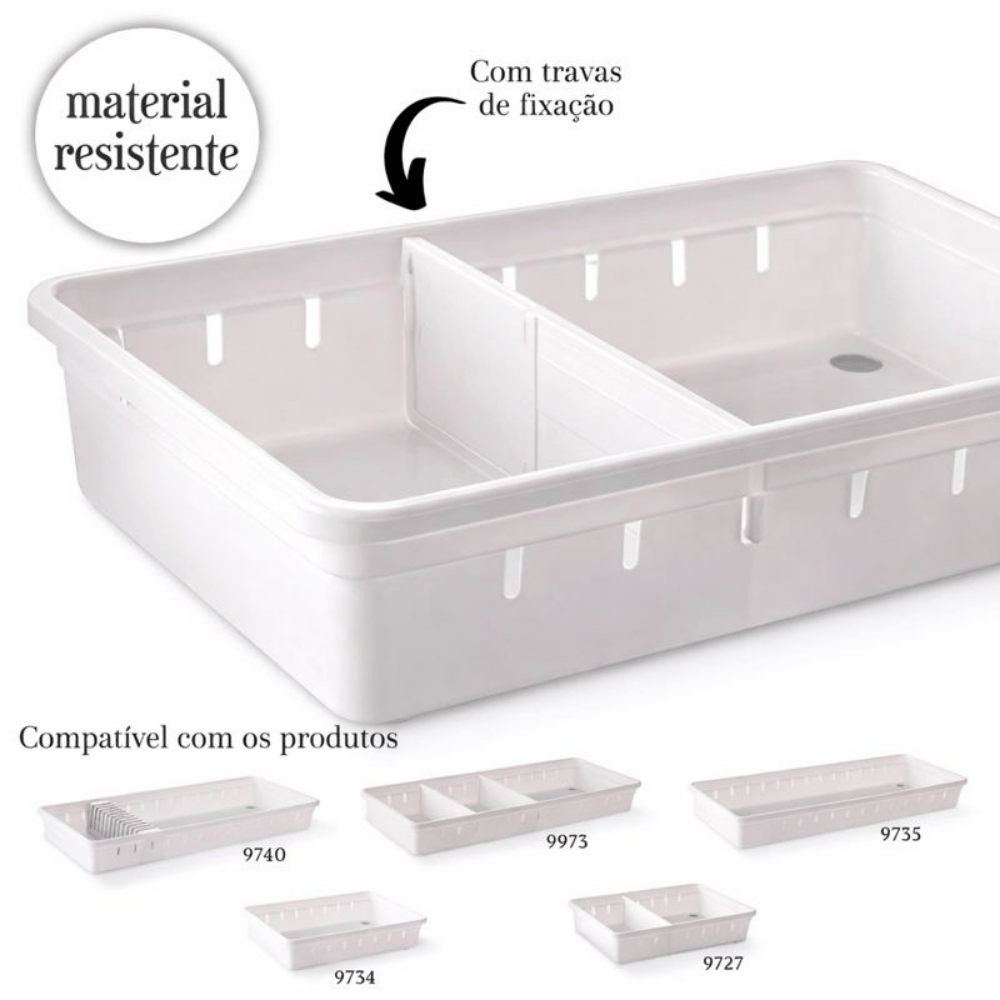 Divisória Para Organizador De Gaveta Plasútil