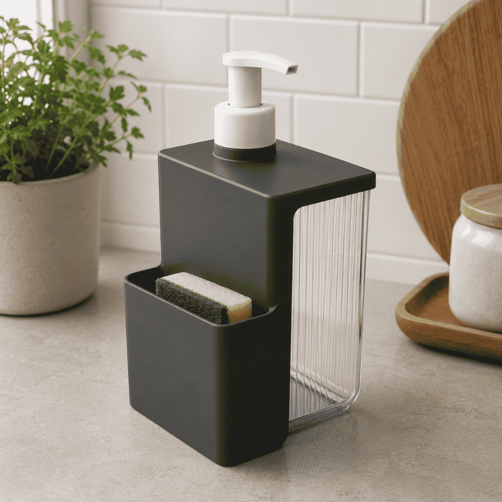 Dispenser para Sabonete Líquido Sky com Pump Branco MB
