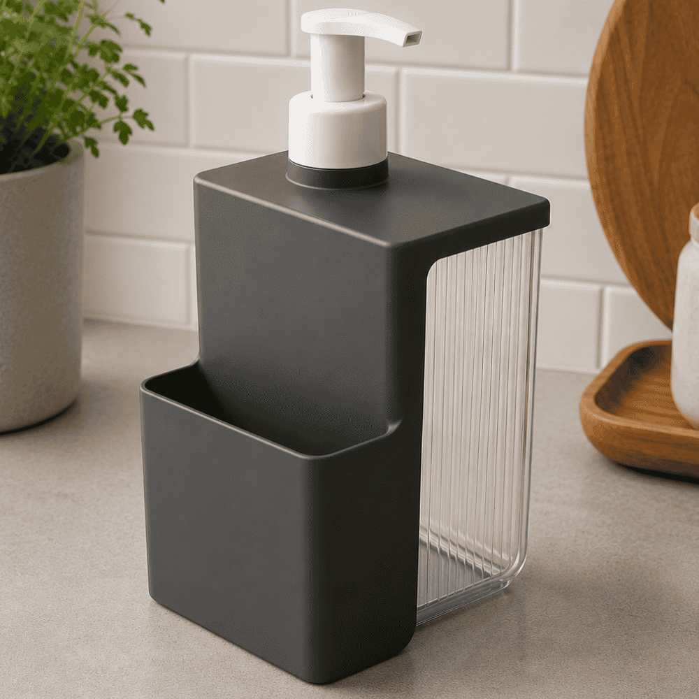 Dispenser para Sabonete Líquido Sky com Pump Branco MB