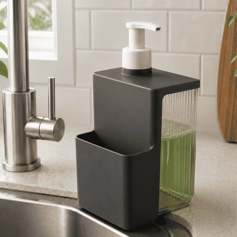 Dispenser para Sabonete Líquido Sky com Pump Branco MB