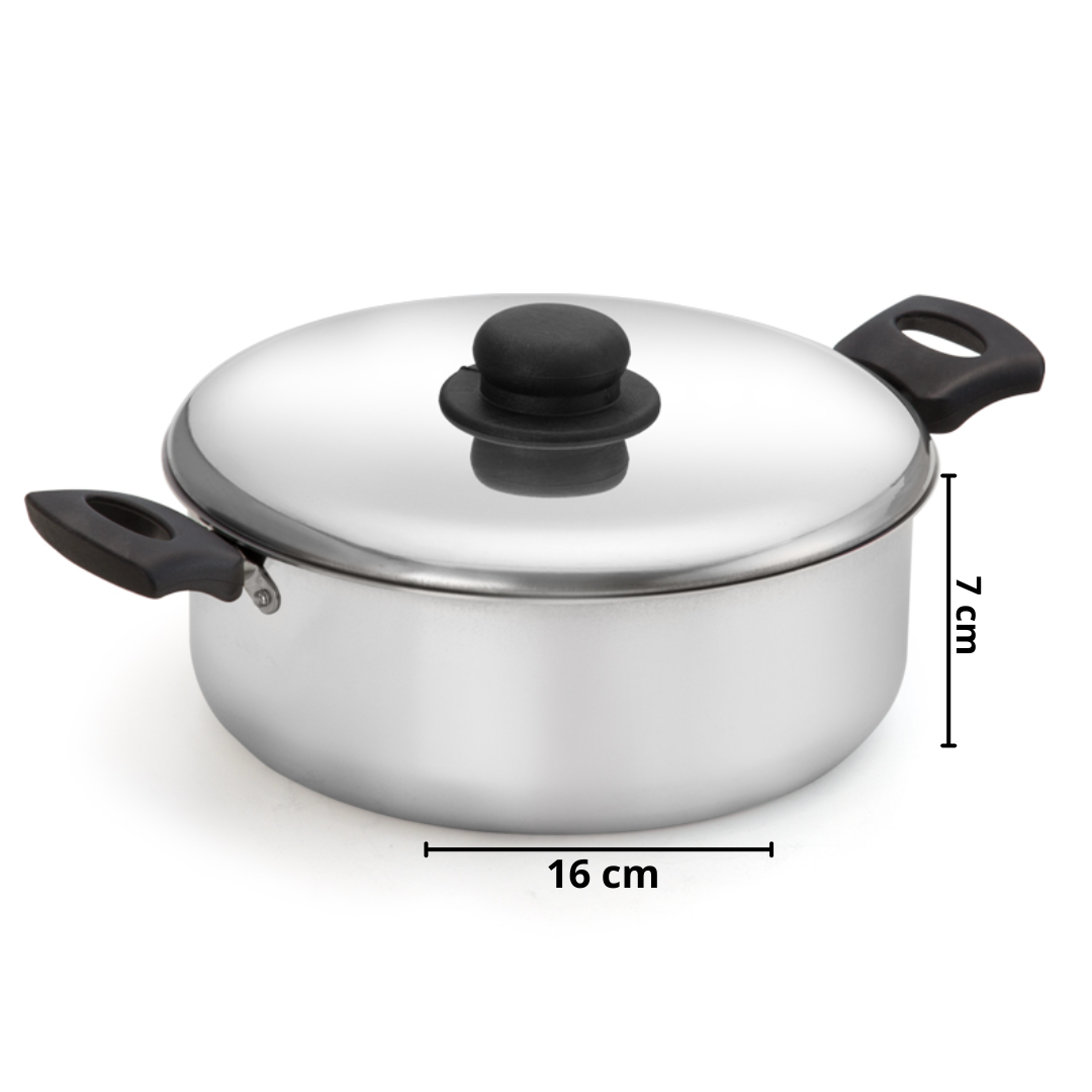 Cacarola Luxo C/Alca 16 Erca
