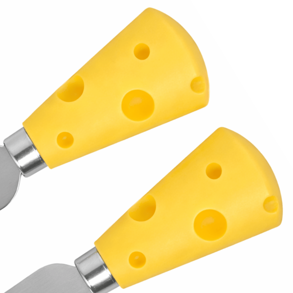 Kit para Queijo 2 Peças em Inox Interponte