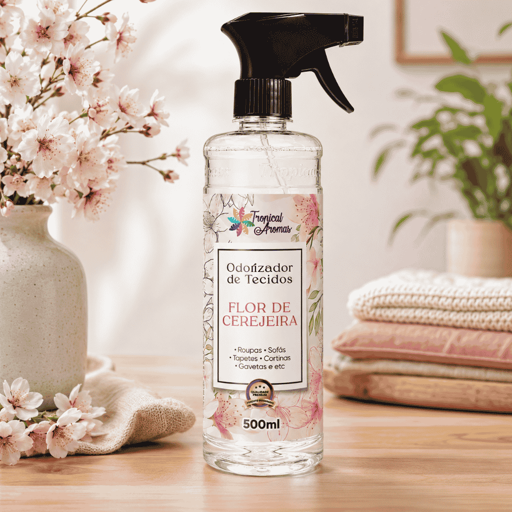 Odorizador de Tecidos 500ml Flor Tropical Aromas