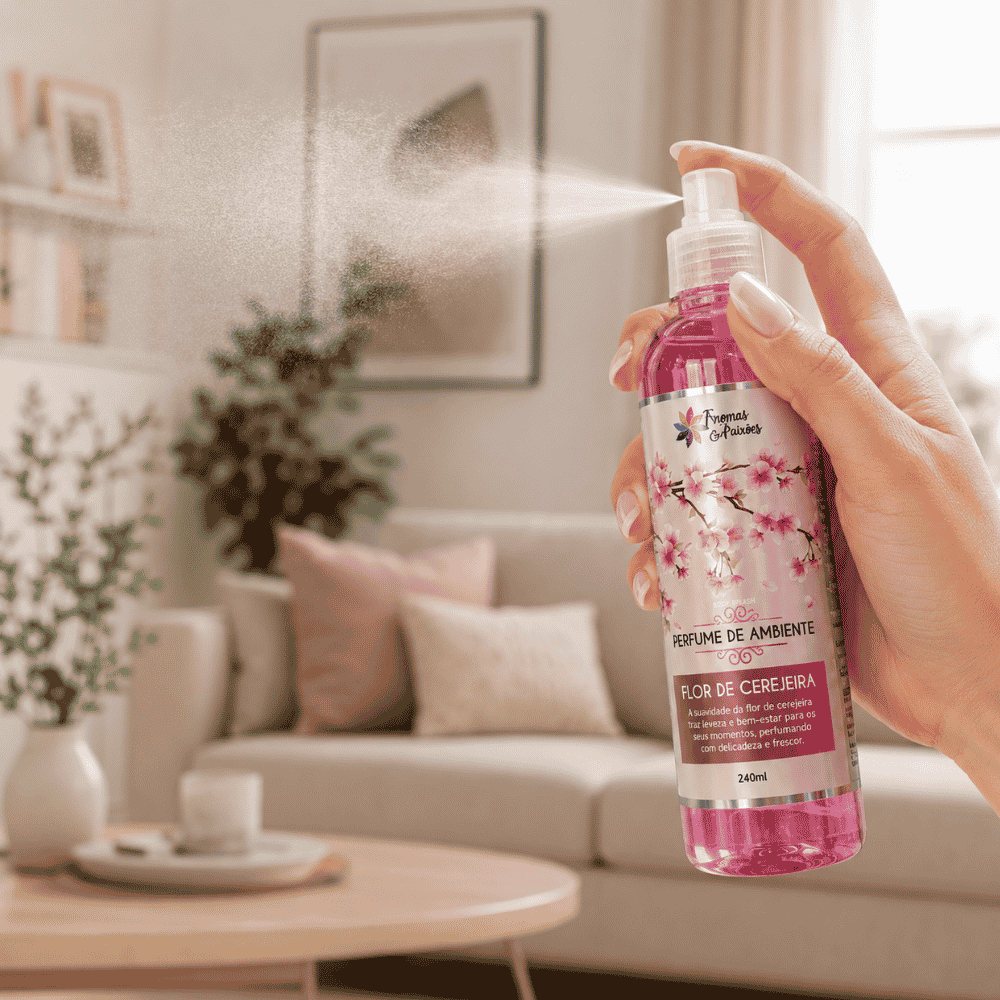 Perfume de Ambiente Cerejeira Tropical Aromas 240ml