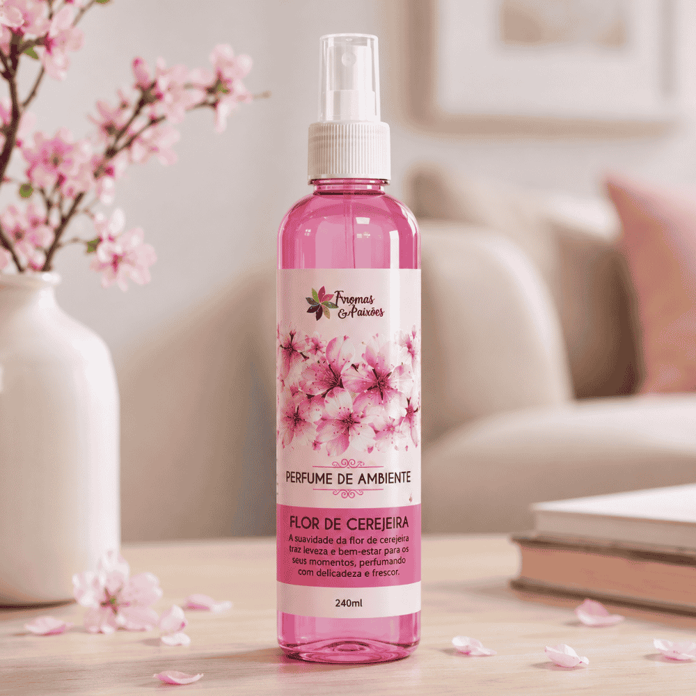 Perfume de Ambiente Cerejeira Tropical Aromas 240ml