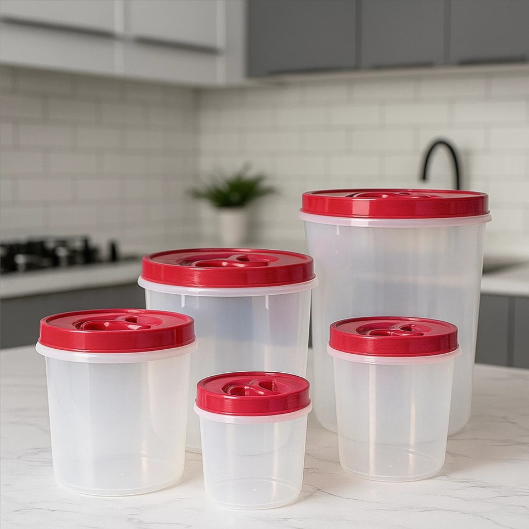 Conjunto De Mantimentos Red Ercaplast