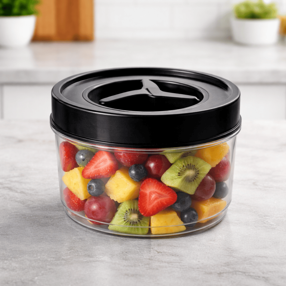 Pote Redondo Baixo Pequeno 300Ml Ercaplast