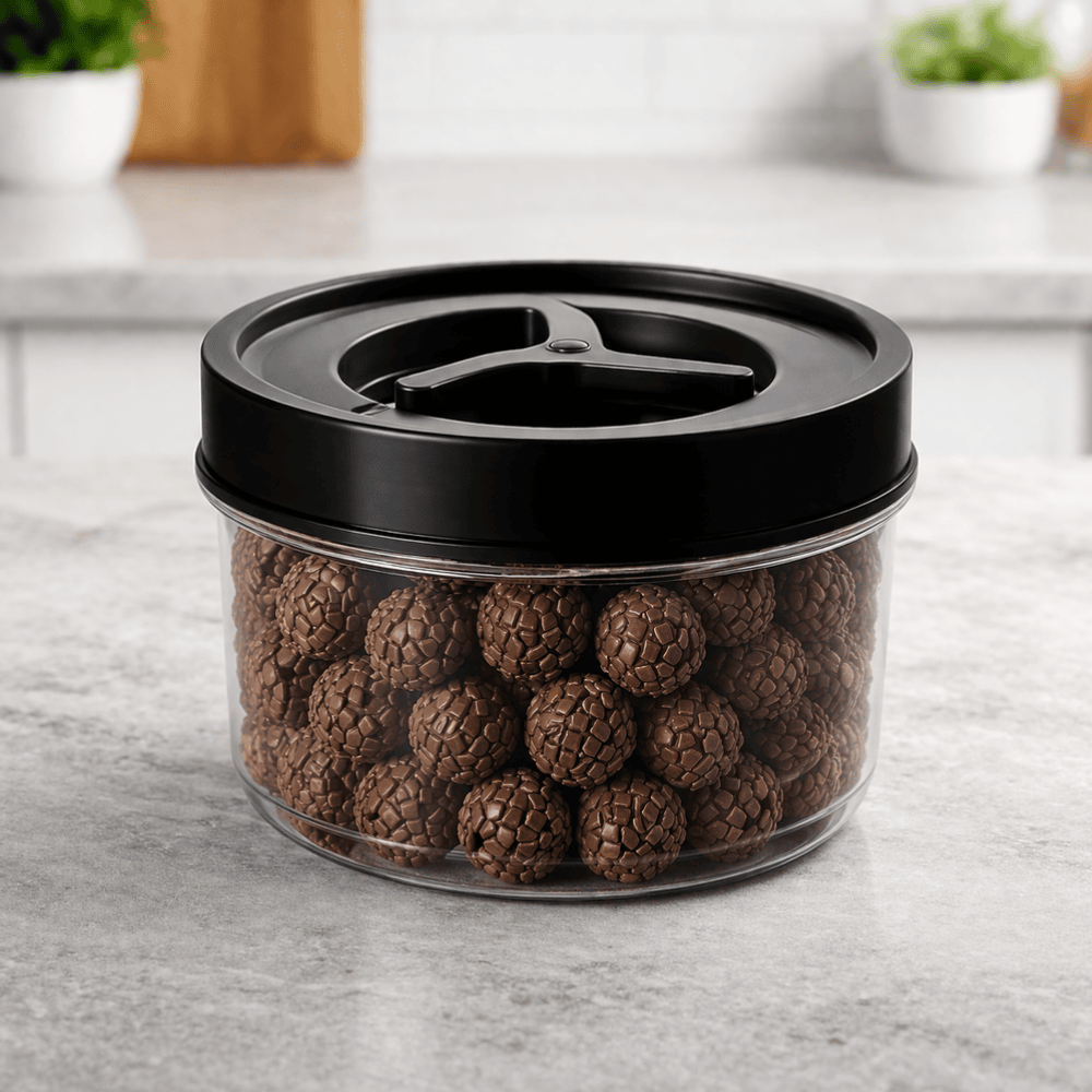 Pote Redondo Baixo Pequeno 300Ml Ercaplast