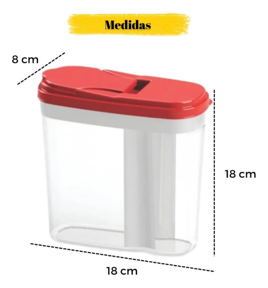 Porta Sabao Em Po 1Kg Ercaplast