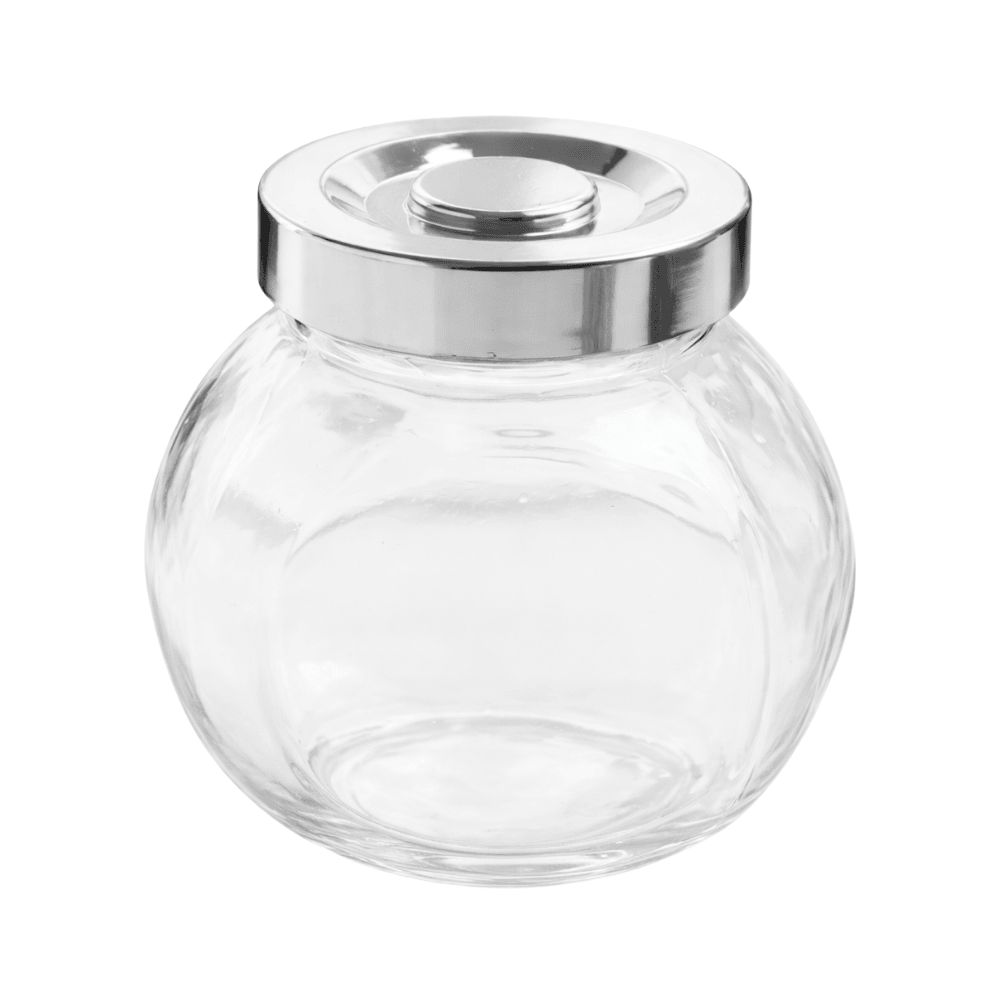 Baleiro Em Vidro Com Tampa 40Ml Chazak