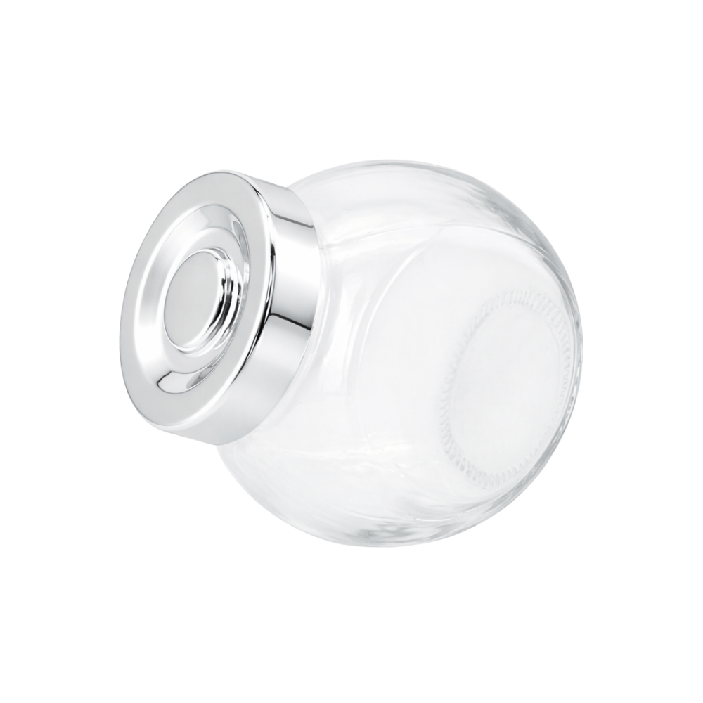 Baleiro Em Vidro Com Tampa 40Ml Chazak