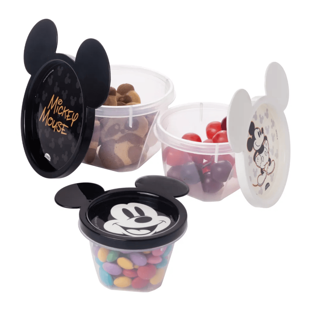 Conjunto 3 Potes Conect Mickey Plasutil
