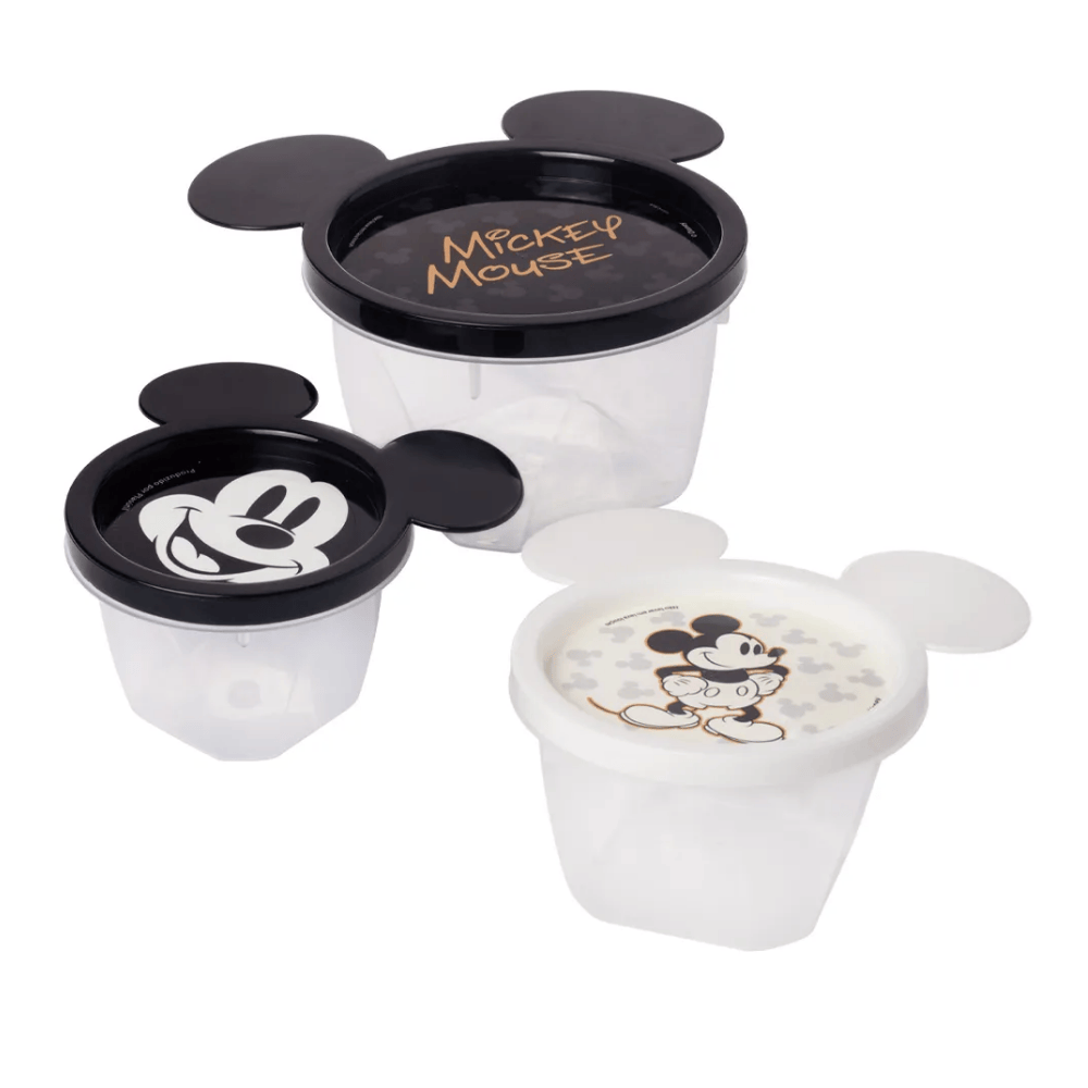 Conjunto 3 Potes Conect Mickey Plasutil