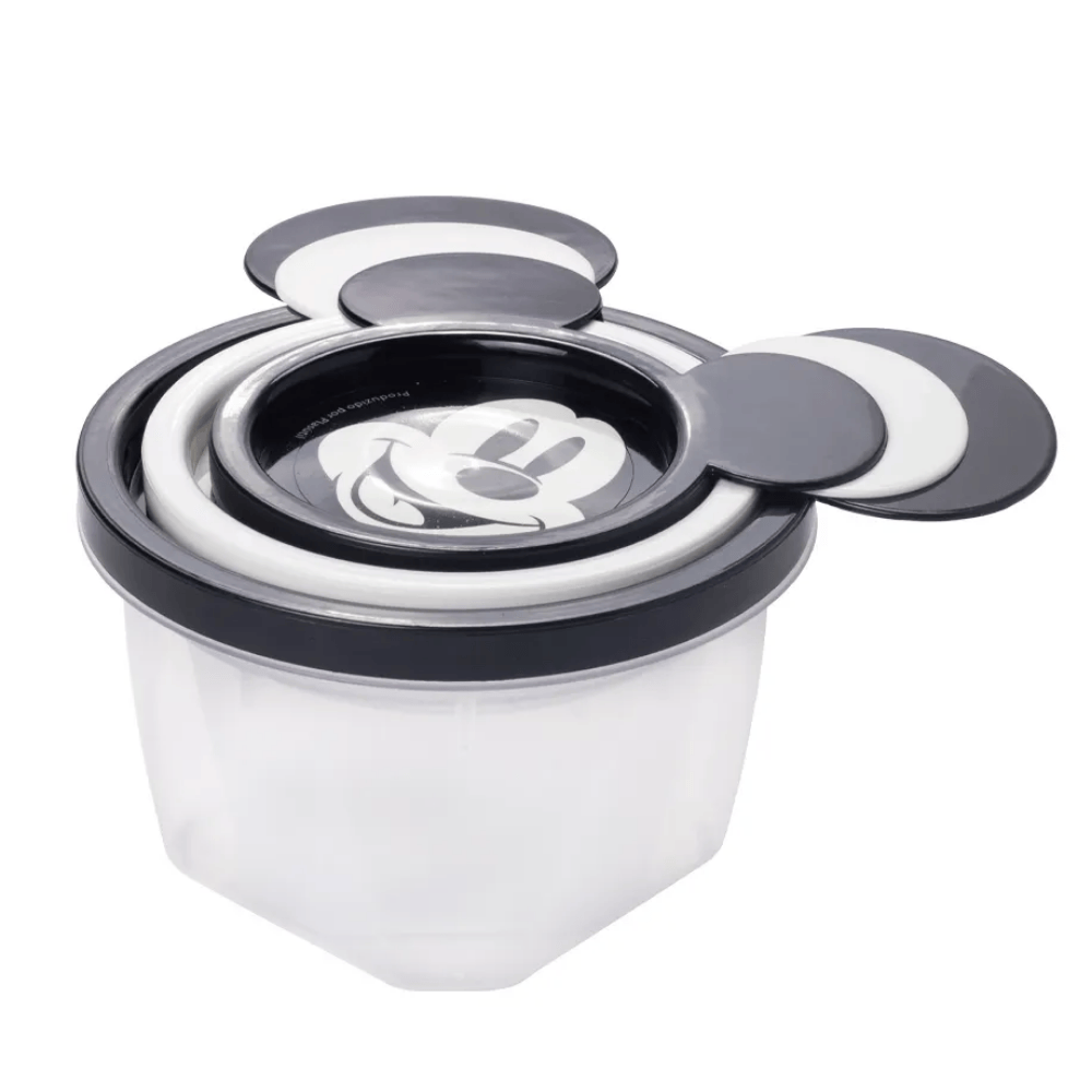 Conjunto 3 Potes Conect Mickey Plasutil